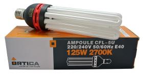 Ampoule CFL 125W Floraison Ortica 2700K